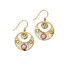 Petite Gold Vermeil Gemstone Earrings